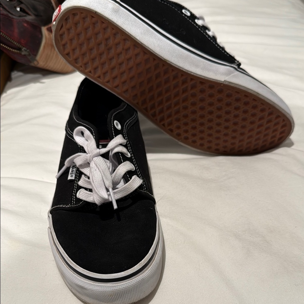 VANS Black and White Sneakers